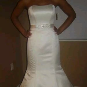 NEVER WORN!! NWT Classic Strapless Mermaid gown